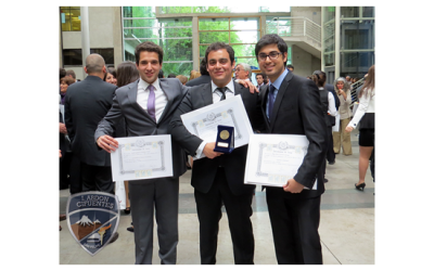 Diego Laso Olivares, Nicolás Fernández Nuñez y Diego Herrera Astorga