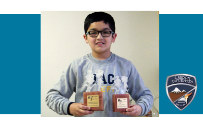 Benjamín Parra Salinas, 1er Lugar en el Campeonato Nacional de Cueca Infantil de Santo Domingo