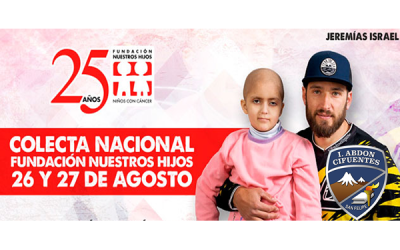 26, 27 de Agosto, Colecta Nacional Fundación Nuestros Hijos