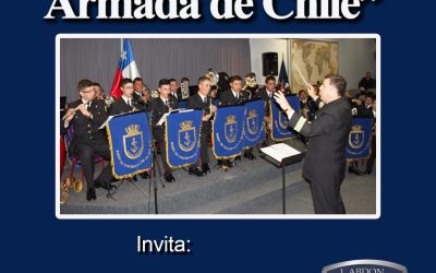 Banda de Conciertos de la Armada de Chile realizó presentación en Iglesia Catedral de San Felipe